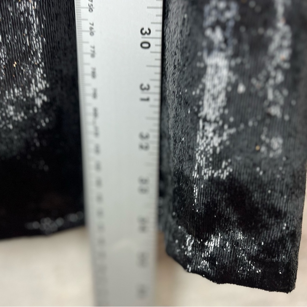 MINKPINK Black Liquid Velvet Slip Dress Shimmer Sz XS Cocktail Nightclub Party - Picture 13 of 16